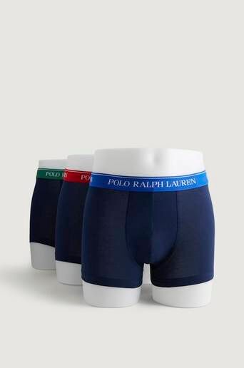 Polo Ralph Lauren Kalsonger 3-Pack Classic Trunk Blå  Male Blå