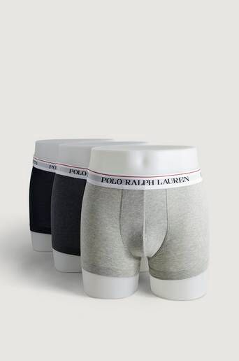 Polo Ralph Lauren Kalsonger 3-Pack Classic Trunk Svart  Male Svart