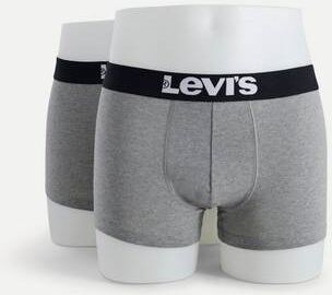 Levi'S 2-Pack Kalsonger Levi'S Men Solid Basic Trunk 2p Grå  Male Grå