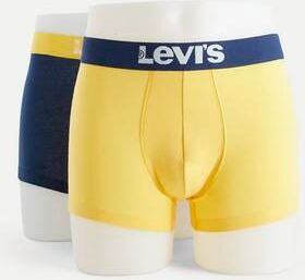 Levi'S 2-Pack Kalsonger Levi'S Men Solid Basic Trunk 2p Gul  Male Gul