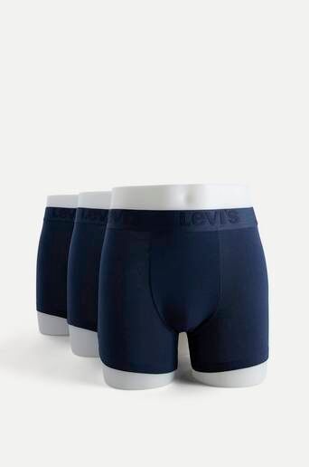 Levi'S 3-Pack Boxerkalsonger Levis Men Premium Boxer Brief Blå  Male Blå