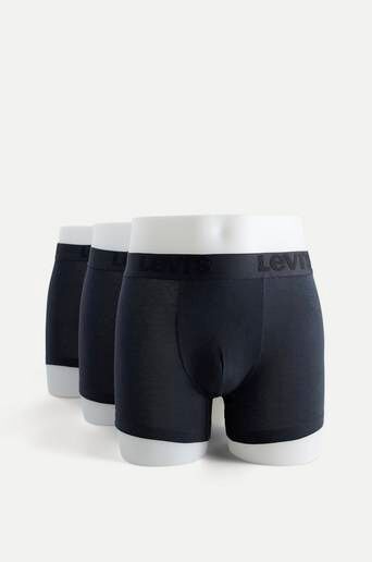 Levi'S 3-Pack Boxerkalsonger Levis Men Premium Boxer Brief Svart  Male Svart