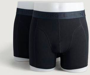 Björn Borg Boxerkalsonger Sammy Solids 2-Pack Svart  Male Svart