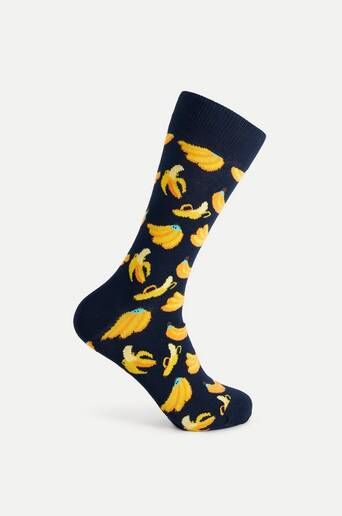 Happy Socks Strumpor Banana Sock Blå  Male Blå