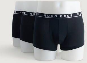 Boss 3-Pack Boxerkalsonger Trunk Svart  Male Svart