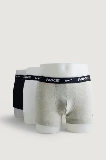 Nike Kalsonger Everyday Cotton Stretch Trunk 3-Pack Svart  Male Svart