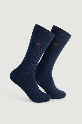 Tommy Hilfiger 2-Pack Th Men Small Sock 2p Blå  Male Blå