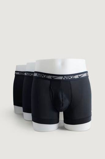 Nike Boxerkalsonger Trunk 3pk Svart  Male Svart