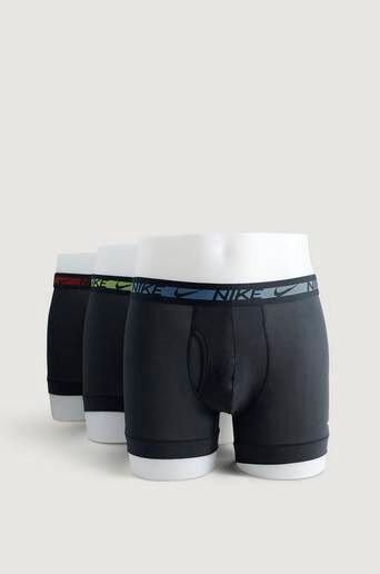 Nike Boxerkalsonger Trunk 3pk Svart  Male Svart