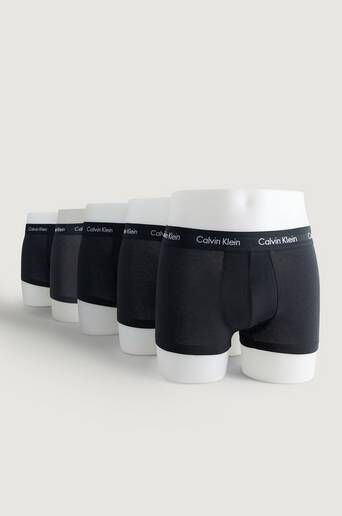 Calvin Klein 5-Pack Boxerkalsonger Low Rise Trunk Svart  Male Svart
