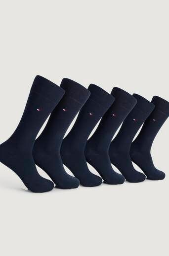 Tommy Hilfiger 6-Pack Strumpor Th Men Sock Classic 2p Multi  Male Multi