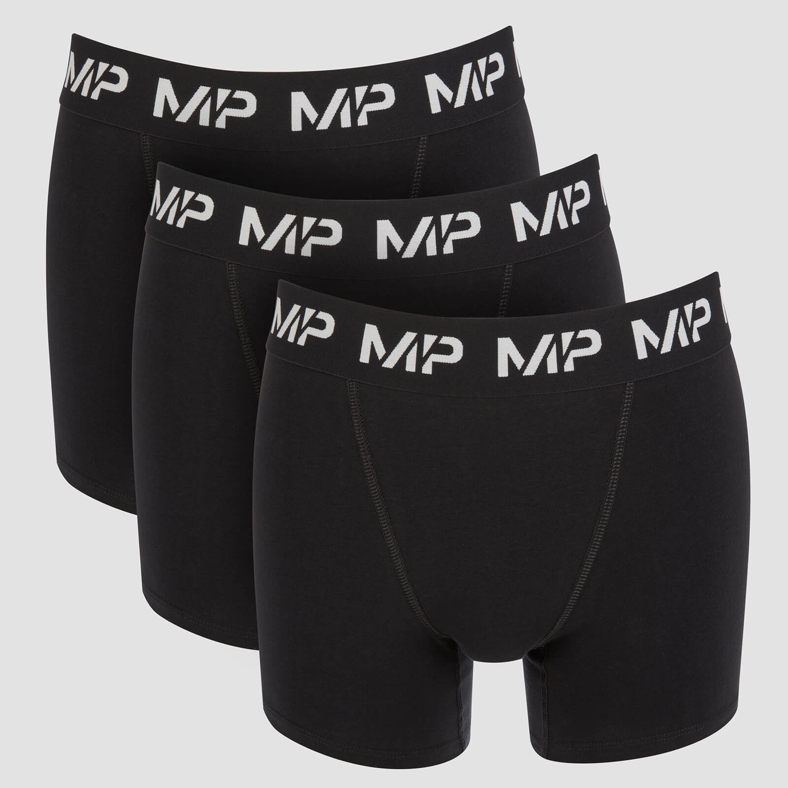 MP Essentials Boxer för män – Svart (3-pack) - L