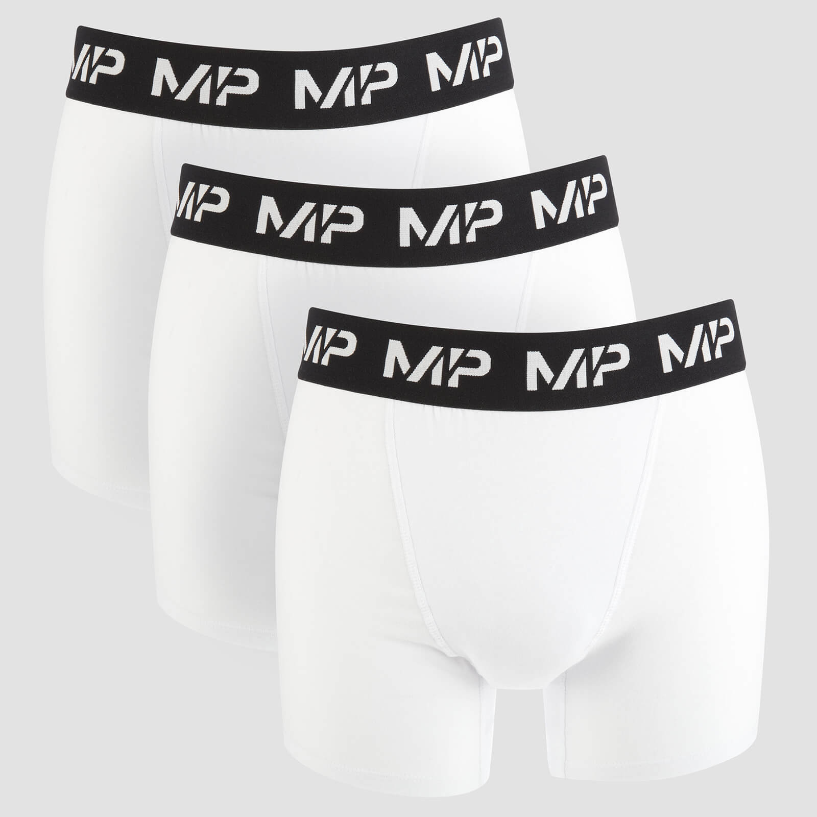 MP Essentials Boxer för män – Vit (3-pack) - XS