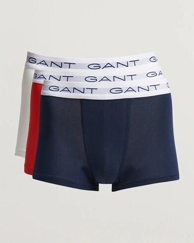 GANT 3-Pack Trunk Boxer Red/Navy/White