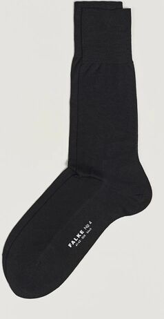 Falke No. 4 Pure Silk Socks Black