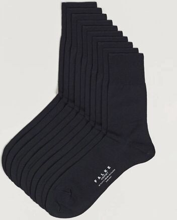 Falke 10-Pack Airport Socks Dark Navy