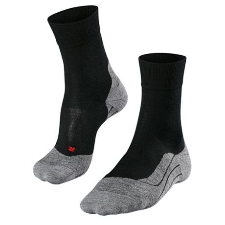 Falke RU4 Wool Women Running Socks Black