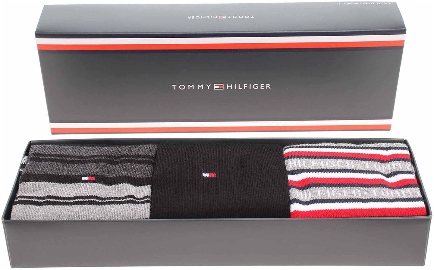 Tommy Hilfiger pánské ponožky 701210901 002 black 42