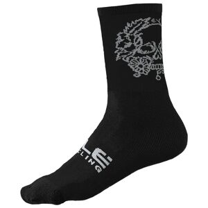 ALÉ Skull Cycling Socks Cycling Socks, for men, size M, MTB socks, Cycle clothing