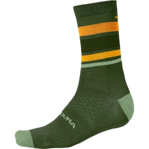 Endura BaaBaa Merino Stripe Winter Cycling Socks Winter Socks, for men, size S-M, MTB socks, Cycling clothing