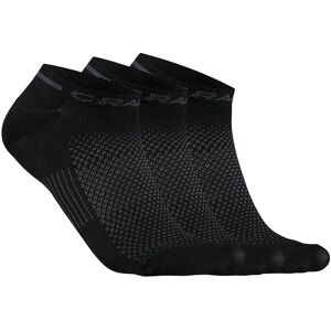 Craft Core Dry Shaftless Pack of 3 Cycling Socks, for men, size M, MTB socks, Cycle clothing