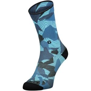 SCOTT Trail Camo Map Crew Cycling Socks Cycling Socks, for men, size S, MTB socks, Cycling clothes