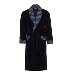 Revise Classic Men’s Dressing Gown – Velour RE-104 – Darkblue 1035 – 3XL