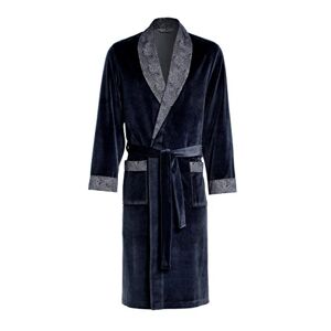 Revise RE-103 Classic Men’s Dressing Gown – Velvet – Graphite C2 – M