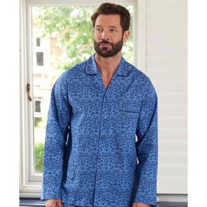 Savile Row Company Blue Floral Pyjamas XL - Men