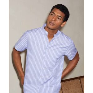 Savile Row Company Blue Striped Short Pyjama Set S - Men