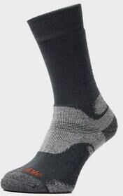 Bridgedale Men's Hike Midweight Endurance Sock - Grey, Grey - Male