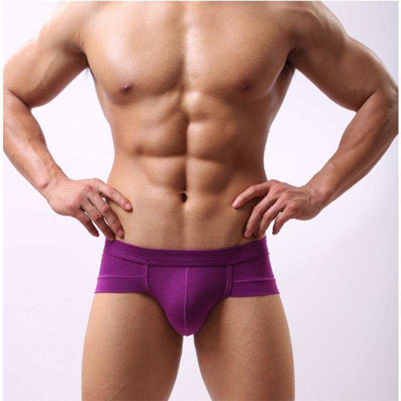 ESource Men's Panties Elastic Breathable Cotton Briefs Man Underwear