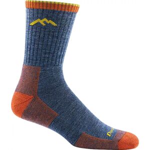 Darn Tough Men's Hiker Cushioned Micro Crew Socks, Large, Blue