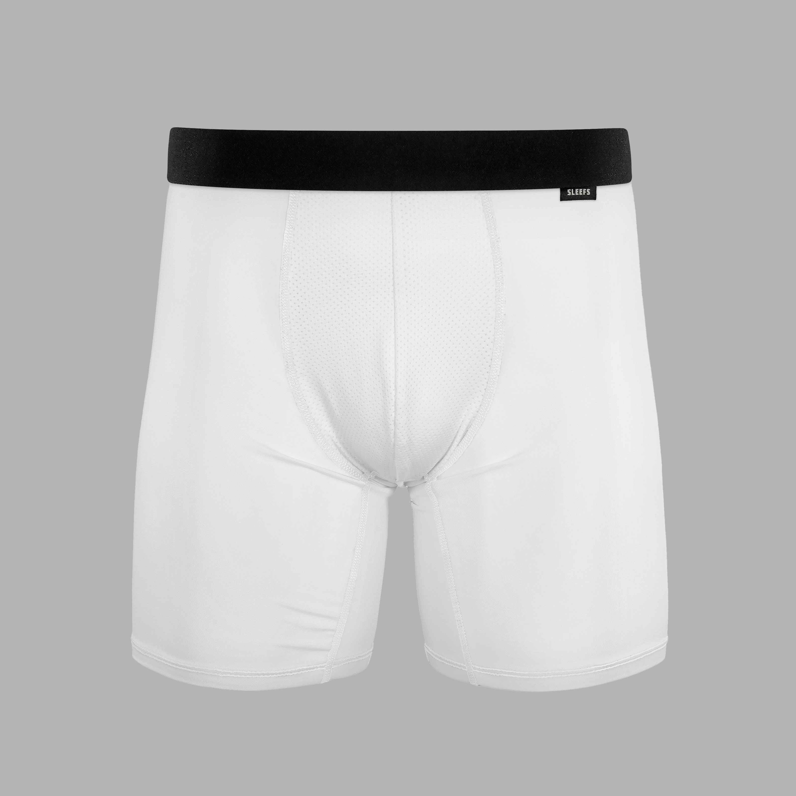 Sleefs Basic White Men's Underwear