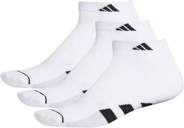 Big & Tall adidas climalite Cushioned II XL 3-Pack Low-Cut Socks, Men's, Size: 12-15, White