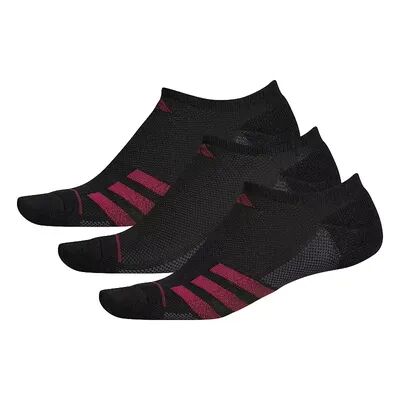 adidas Men's adidas 3-pack Superlite Stripe 3 No-Show Socks, Size: 6-12, Black