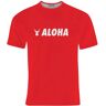 Aloha From Deer Unisex's Basic Aloha T-Shirt TSH AFD248 rosu XXL female