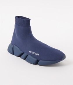 Balenciaga Speed 2.0 Trainer mit Logo Dunkelblau 42, 43