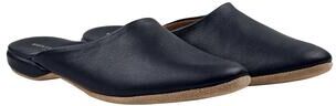 Derek Rose Leder-Slipper, 45 - Navy