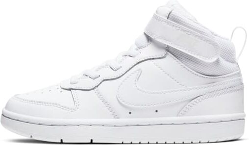 Nike Court Borough Mid 2 Younger Kids' Shoes - White - size: 10.5C, 2Y, 1Y, 3Y, 12.5C, 2.5Y, 13C, 13.5C, 11.5C, 12C, 11C, 1.5Y