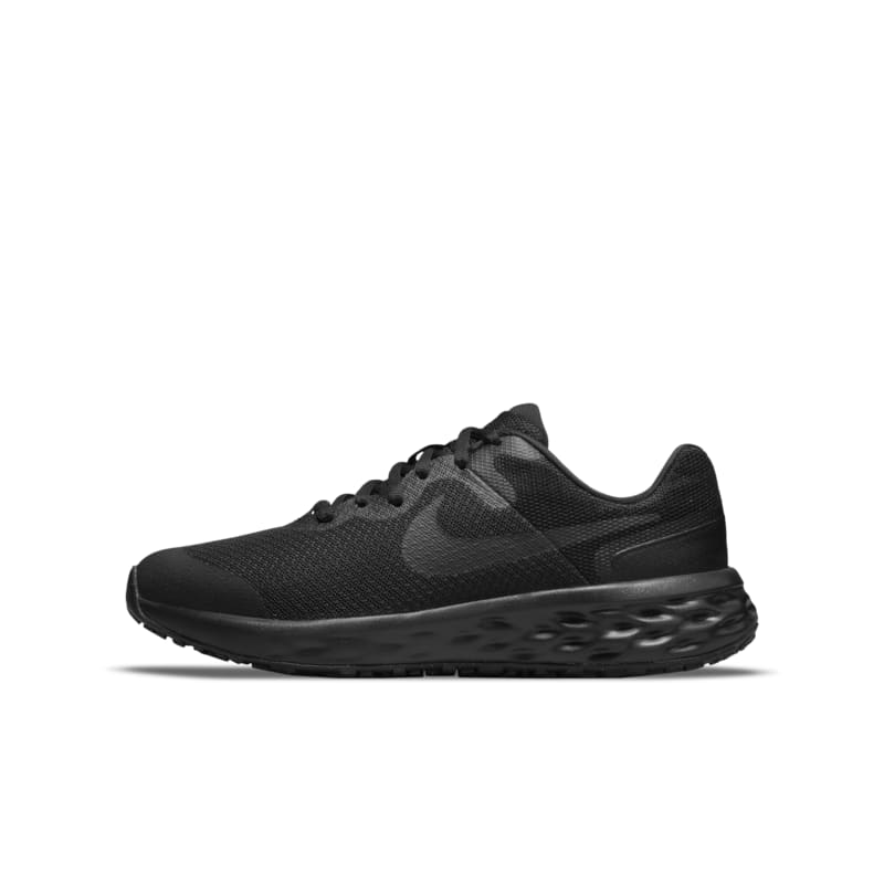 Nike Revolution 6 Older Kids' Road Running Shoes - Black - size: 3.5Y, 4Y, 5Y, 6Y