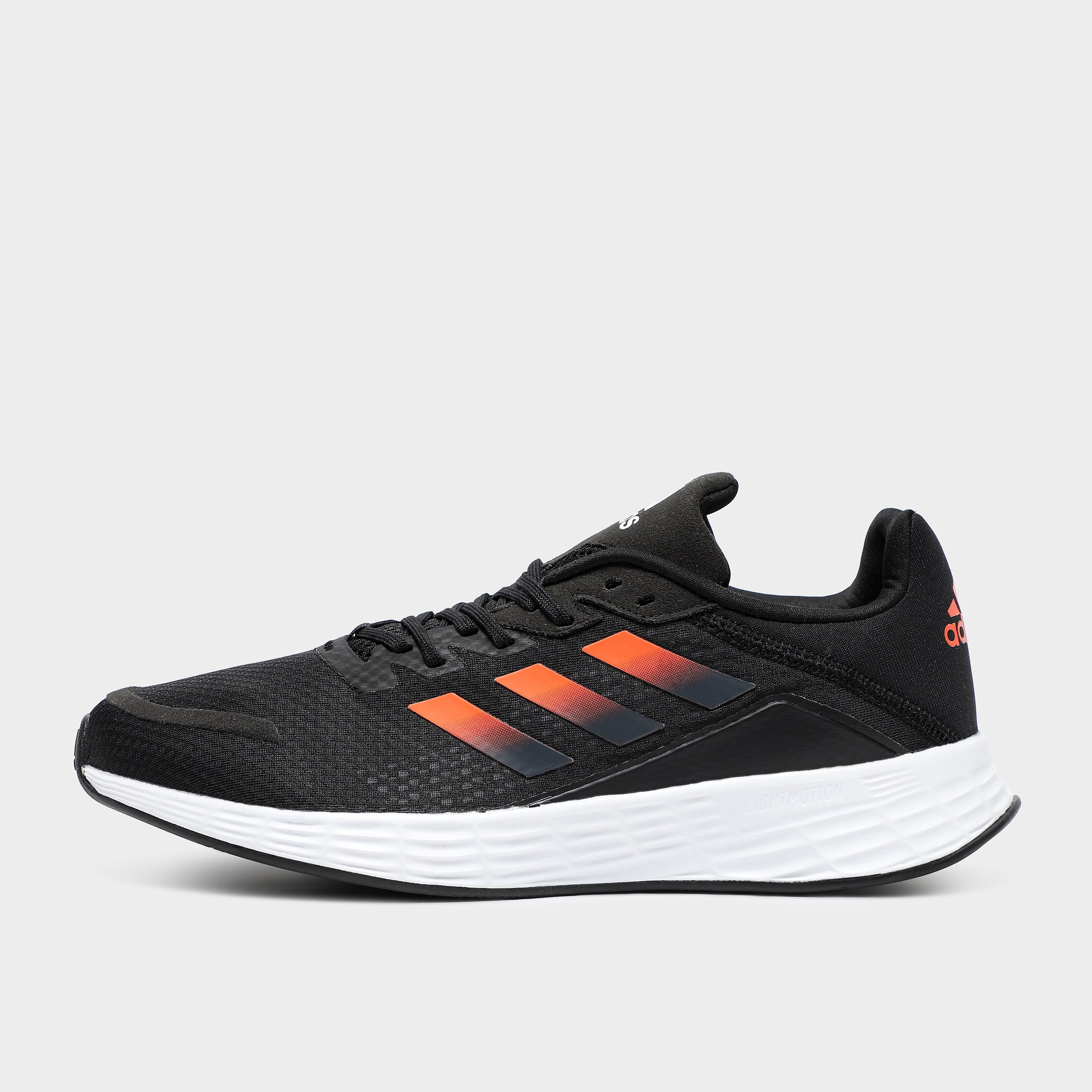 adidas Duramo SL - Core Black / Solar Red / Carbon - Mens  size: 12