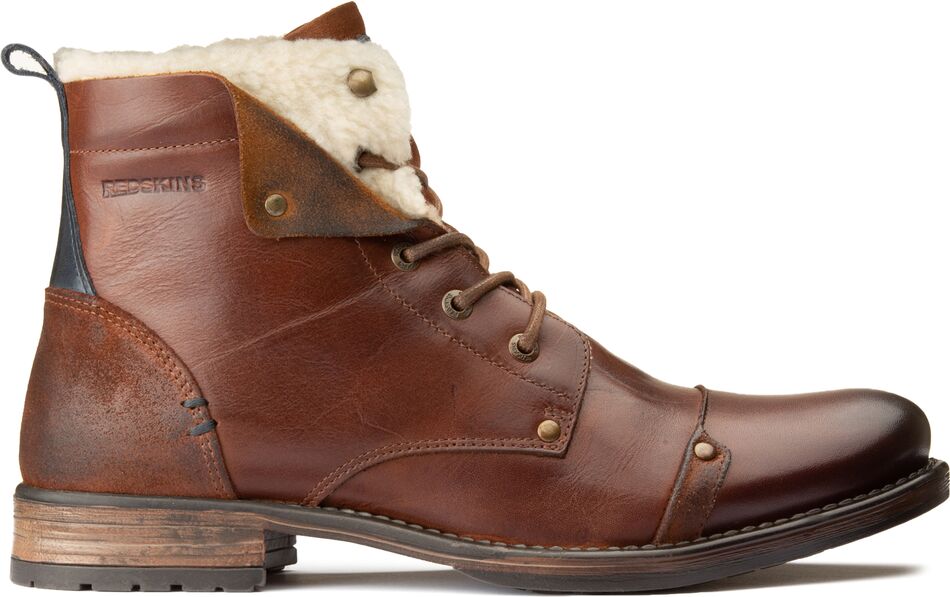 REDSKINS Boots en cuir Youdine