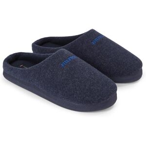 Tommy Hilfiger Pantoffel »HILFIGER WARM FELT HOMESLIPPER«, mit Logodruck dunkelblau  39/40