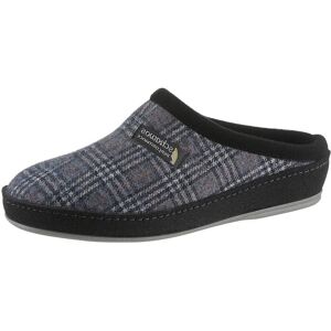 Classic Pantoffel blau-grau-kariert  41