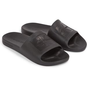 Calvin Klein Jeans Badepantolette »SLIDE MONOGRAM DEBOSSED EVA«, Sommerschuh,... schwarz  40