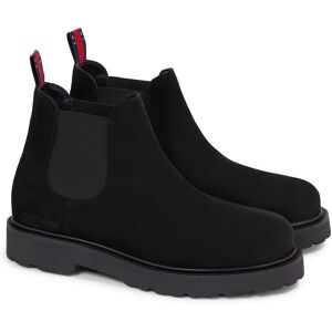 Tommy Jeans Chelseaboots »TOMMY JEANS SUEDE BOOT«, mit beidseitigem... schwarz  40