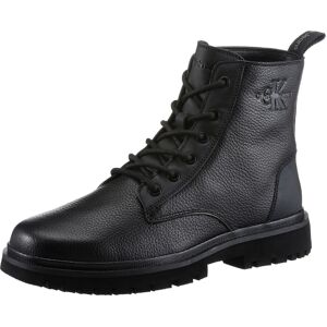 Calvin Klein Jeans Schnürstiefelette »EVA MID LACEUP BOOT LTH«, mit Profilsohle schwarz  46