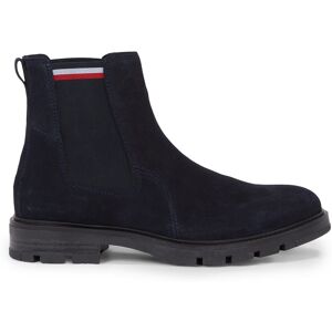 Tommy Hilfiger Chelseaboots »CORPOARTE HILFIGER SUEDE CHELSEA«, mit... dunkelblau  44