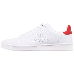 Kappa Sneaker white/red  45